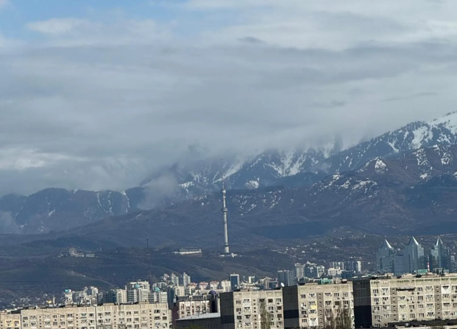 Apartment Двухкомнатная Студия С Панорамным Видом На Горы Almaty